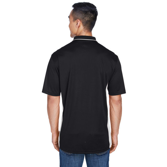 UltraClub 8406 Mens Cool & Dry Sport Two-Tone Polo