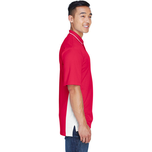 UltraClub 8406 Mens Cool & Dry Sport Two-Tone Polo