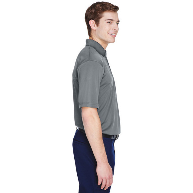 UltraClub 8610 Mens Cool & Dry 8-Star Elite Performance Interlock Polo