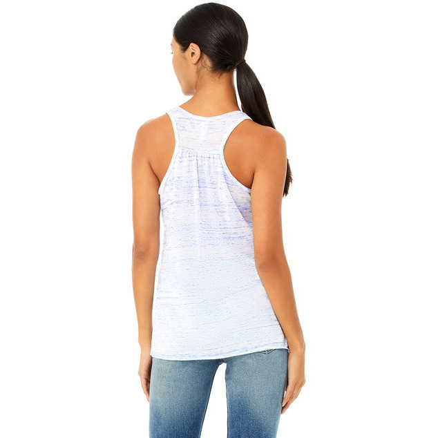 Ladies Flowy Racerback Tank - ATHLETIc HEATHER - S(D0102H7K74X)