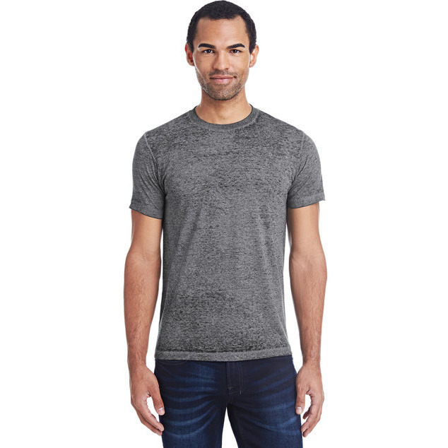 Adult Acid Wash T-Shirt - TWILIgHT BLAcK - S(D0102H78W5T)