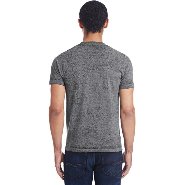 Adult Acid Wash T-Shirt - TWILIgHT BLAcK - S(D0102H78W5T)