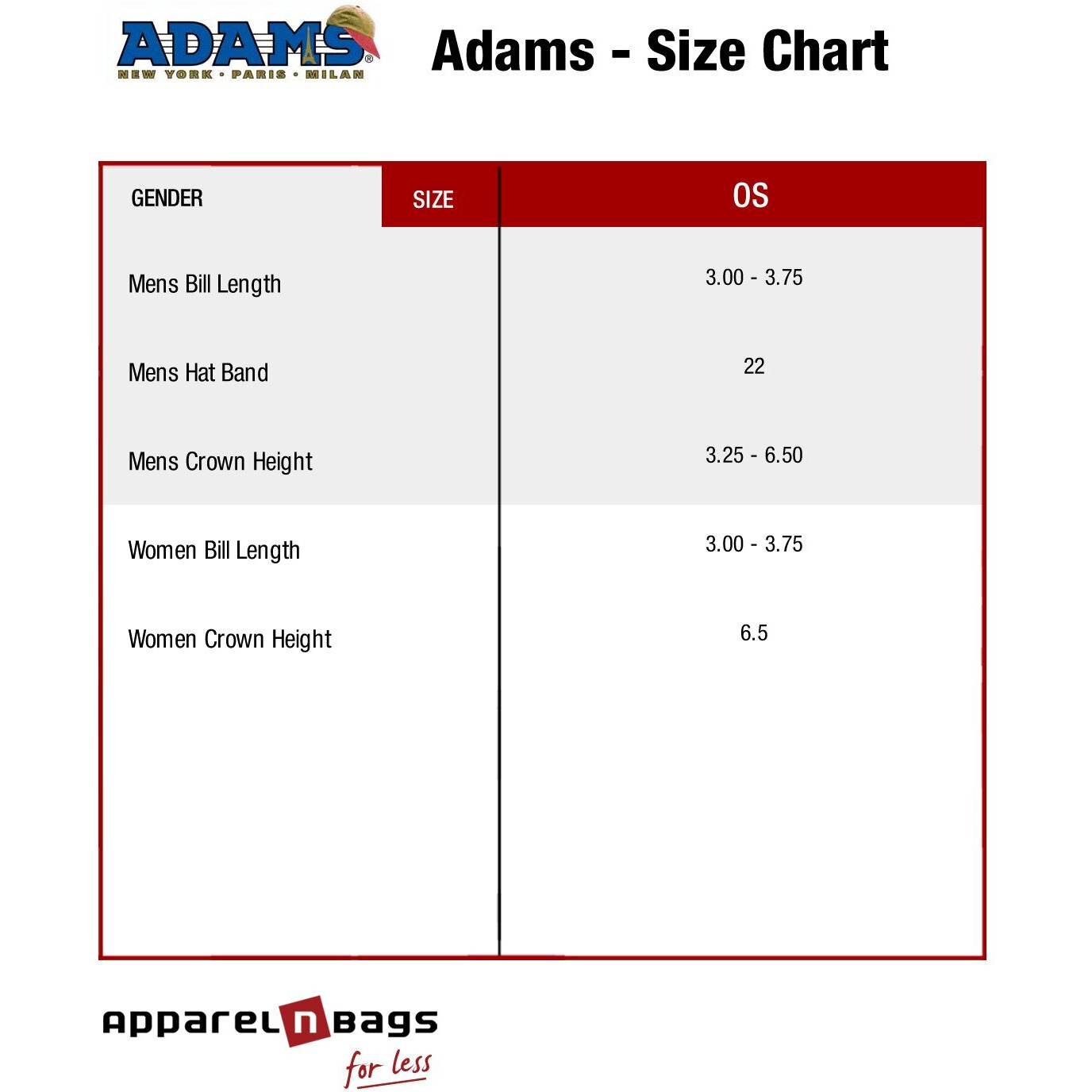 Adams AD969 Optimum Pigment Dyed-Cap