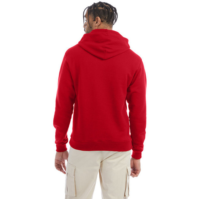 Adult Powerblend Pullover Hooded Sweatshirt - ROYAL BLUE HTHR - S(D0102HI3c3g)