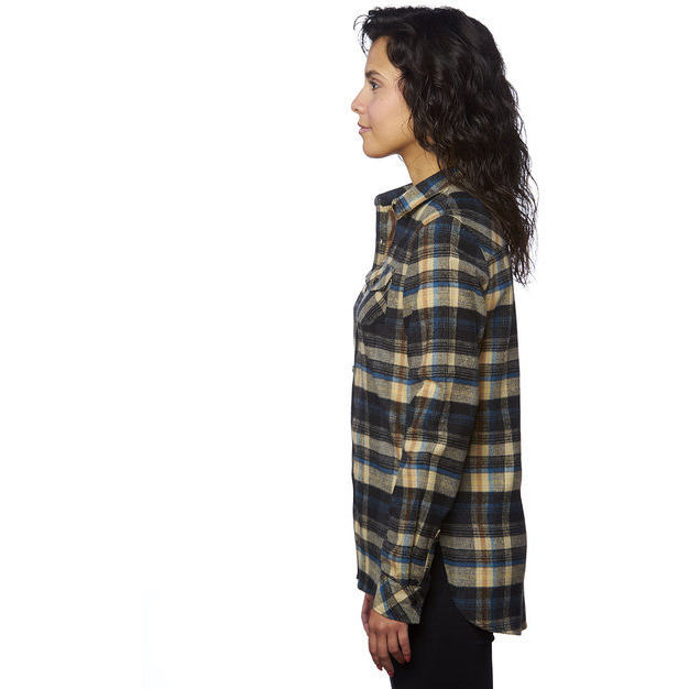 Burnside B5210 Ladies Plaid Boyfriend Flannel Shirt