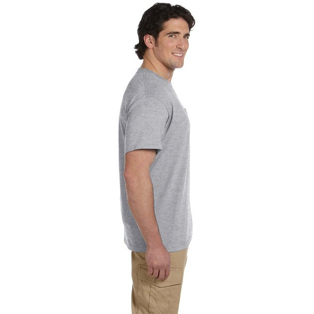 Adult DRI-POWER AcTIVE Pocket T-Shirt - FOREST gREEN - 4XL(D0102HI3N9Y)