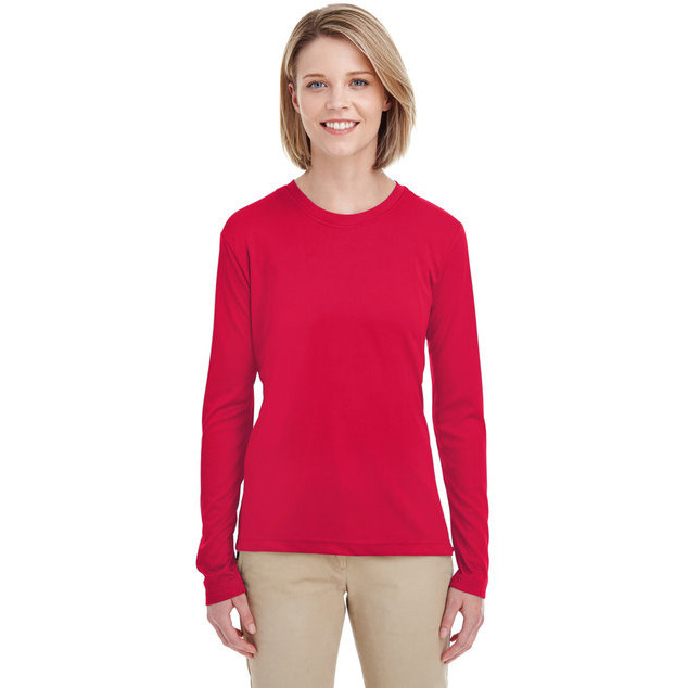 UltraClub 8622W Ladies' Cool & Dry Performance Long-Sleeve Top