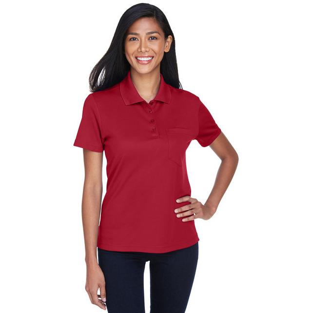 CORE365 78181P Ladies Origin Performance Piqu Polo with Pocket