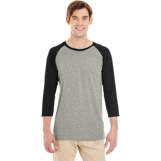 Adult TRI-BLEND Baseball Raglan - OXFRD TRU BL HT - XL(D0102H7M9V6)