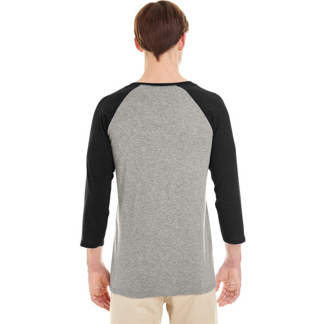 Adult TRI-BLEND Baseball Raglan - OXFRD TRU BL HT - XL(D0102H7M9V6)