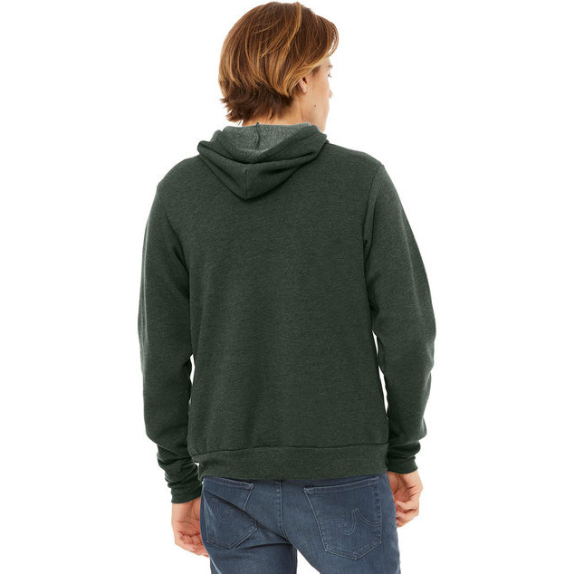 Unisex Sponge Fleece Pullover Hoodie - NAVY - S(D0102H7W2XJ)