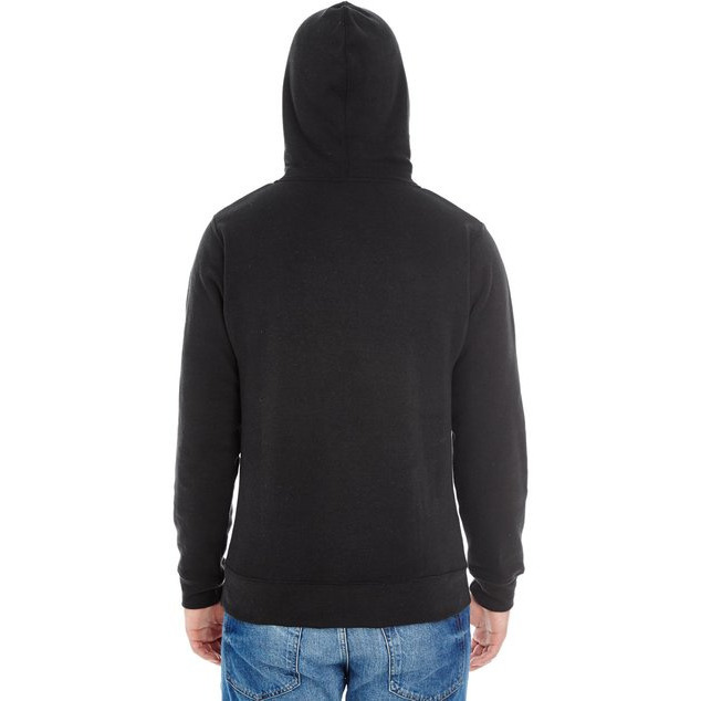 Adult Triblend Pullover Fleece Hooded Sweatshirt - BLAcK TRIBLEND - XS(D0102H78TcP)