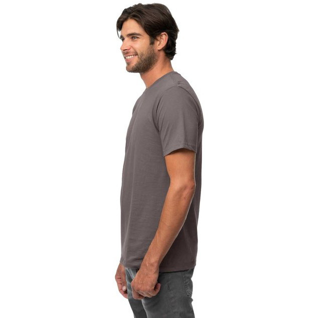 Mens Ringspun Fashion T-Shirt - BLAcK - S(D0102H7Z2JX)