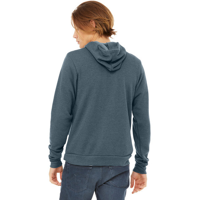 Unisex Sponge Fleece Pullover Hoodie - NAVY - S(D0102H7WI62)