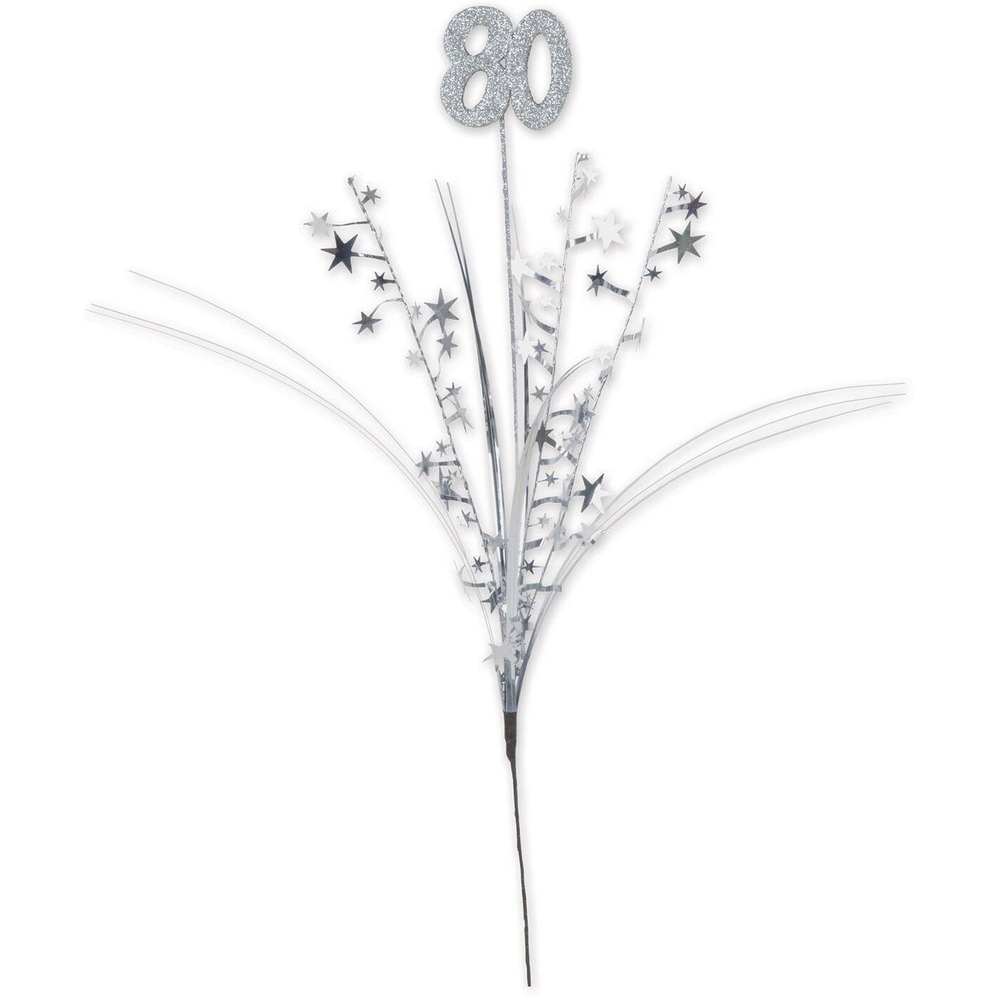 Glittered  80  Metallic Star Spray