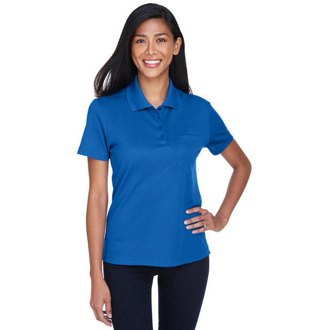 CORE365 78181P Ladies Origin Performance Piqu Polo with Pocket