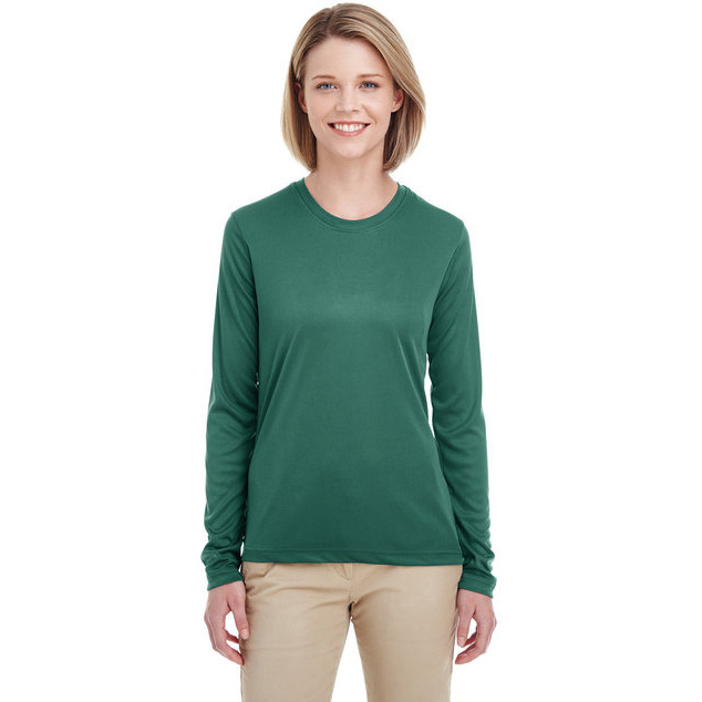 UltraClub 8622W Ladies' Cool & Dry Performance Long-Sleeve Top
