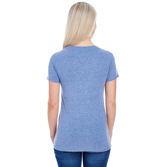 Ladies Triblend Short-Sleeve T-Shirt - cREAM TRIBLEND - 2XL(D0102H7K056)