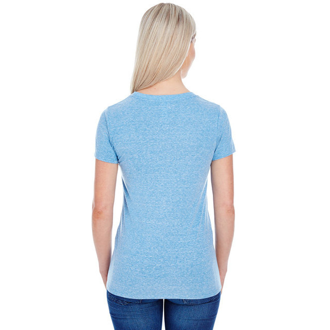 Ladies Triblend Short-Sleeve T-Shirt - cREAM TRIBLEND - 2XL(D0102H7KLU6)