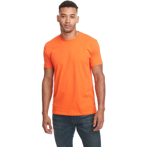 Unisex cotton T-Shirt - cLASSIc ORANgE - S(D0102H7NPB2)