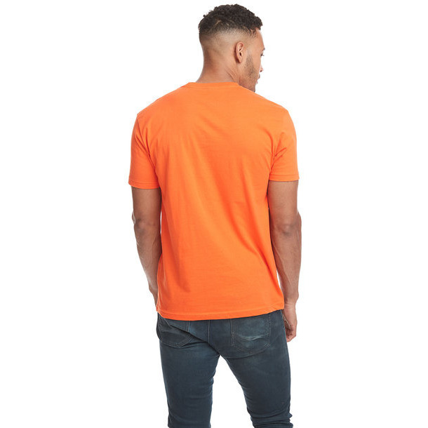 Unisex cotton T-Shirt - cLASSIc ORANgE - S(D0102H7NPB2)