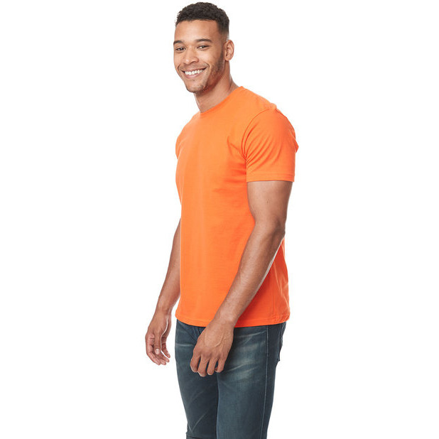 Unisex cotton T-Shirt - cLASSIc ORANgE - S(D0102H7NPB2)