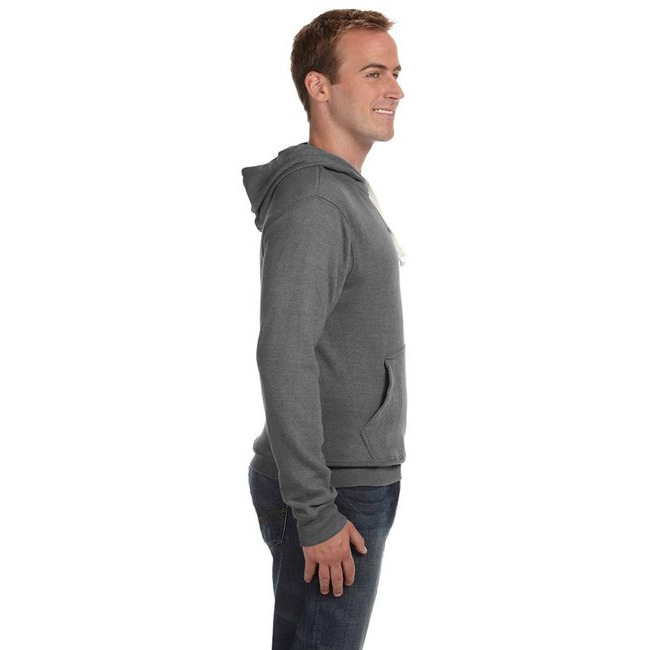 Adult Triblend Pullover Fleece Hooded Sweatshirt - BLAcK TRIBLEND - XS(D0102H78TZX)
