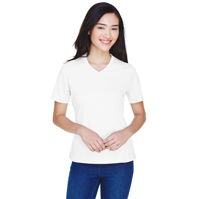 Ladies Zone Performance T-Shirt - WHITE - XS(D0102H7NBZJ)