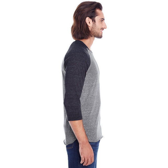 Unisex Triblend 34-Sleeve Raglan - cRM cRD BLK TRB - 3XL(D0102H7KcD8)