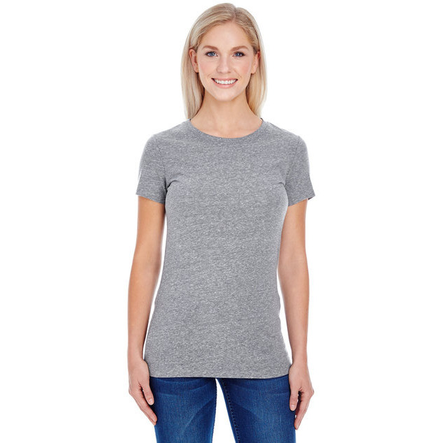 Ladies Triblend Short-Sleeve T-Shirt - cREAM TRIBLEND - 2XL(D0102H7K0HP)
