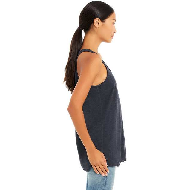 Ladies Flowy Racerback Tank - ATHLETIc HEATHER - S(D0102H7K7MX)