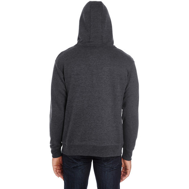 Unisex Triblend French Terry Full-Zip - BLAcK HEATHER - XS(D0102H7KV6X)