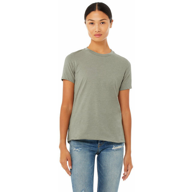 Ladies Relaxed Heather cVc Short-Sleeve T-Shirt - ATHLETIc HEATHER - S(D0102H7WRIP)