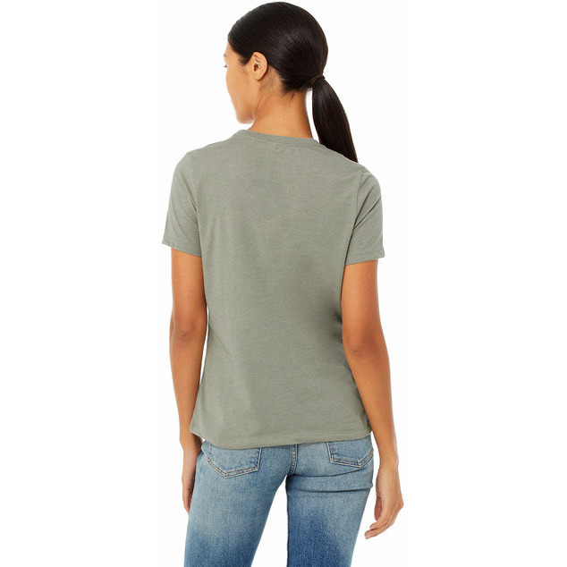 Ladies Relaxed Heather cVc Short-Sleeve T-Shirt - ATHLETIc HEATHER - S(D0102H7WRIP)