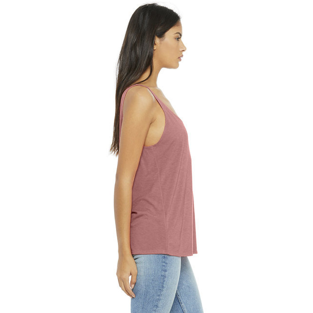 Ladies Slouchy Tank - WHITE - M(D0102H7WE12)