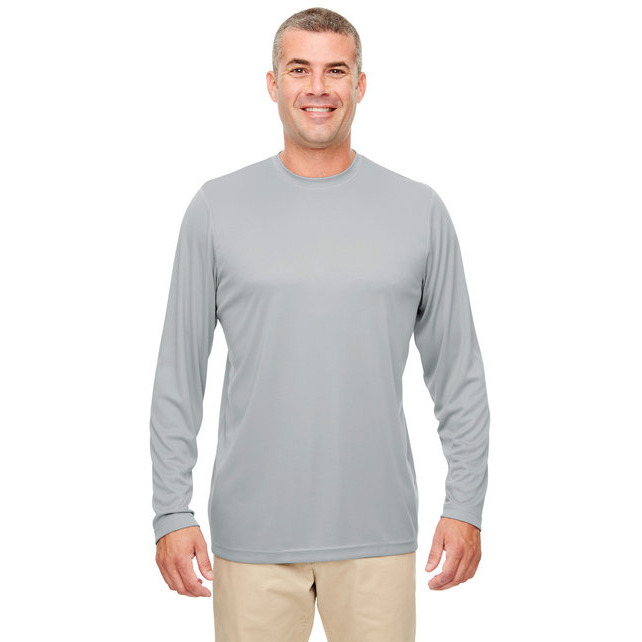 UltraClub 8622 Mens Cool & Dry Performance Long-Sleeve Top