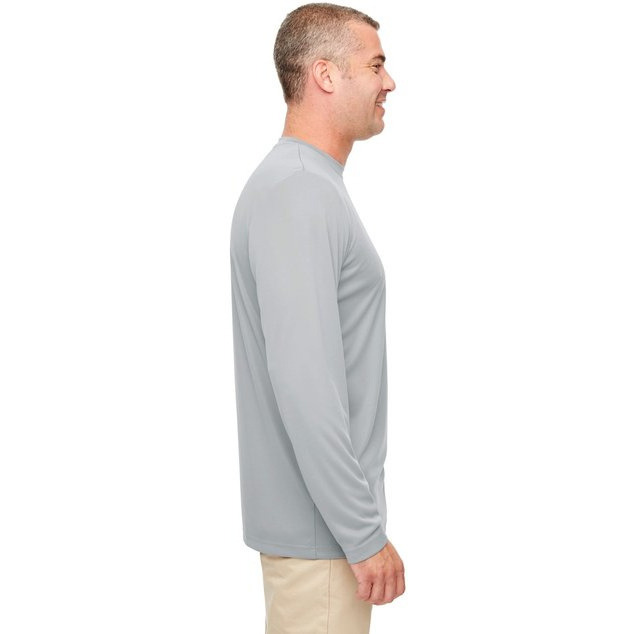 UltraClub 8622 Mens Cool & Dry Performance Long-Sleeve Top