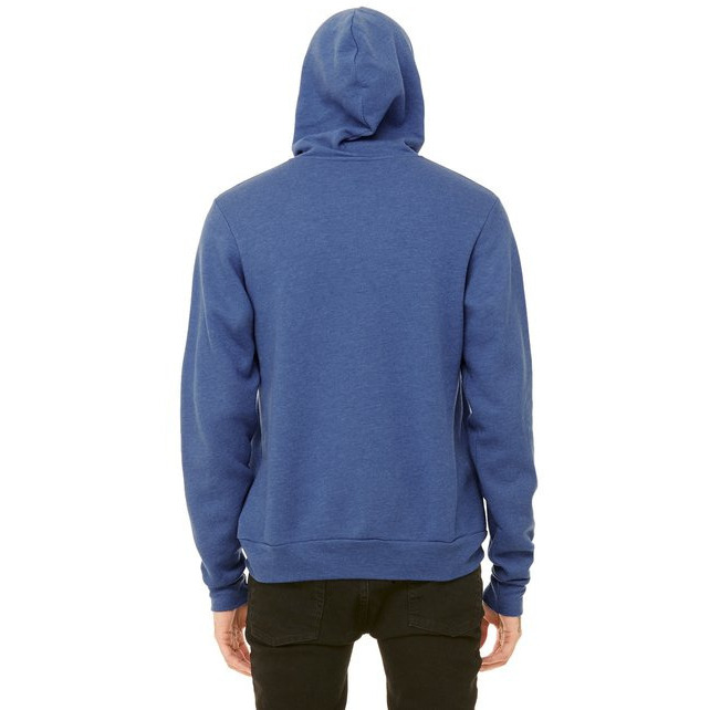 Unisex Sponge Fleece Full-Zip Hooded Sweatshirt - ASPHALT - 2XL(D0102H7WM5X)