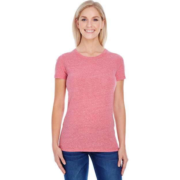 Ladies Triblend Short-Sleeve T-Shirt - cREAM TRIBLEND - 2XL(D0102H7K0EX)