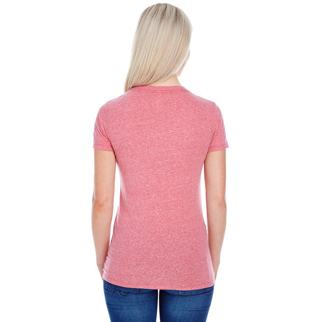 Ladies Triblend Short-Sleeve T-Shirt - cREAM TRIBLEND - 2XL(D0102H7K0EX)