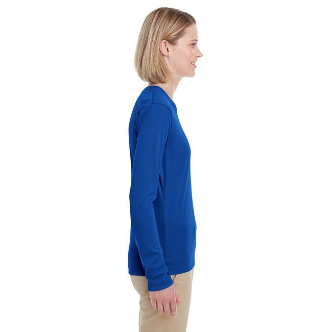 UltraClub 8622W Ladies' Cool & Dry Performance Long-Sleeve Top