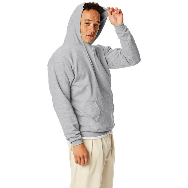 Unisex Ecosmart 5050 Pullover Hooded Sweatshirt - WHITE - S(D0102H7K3BP)