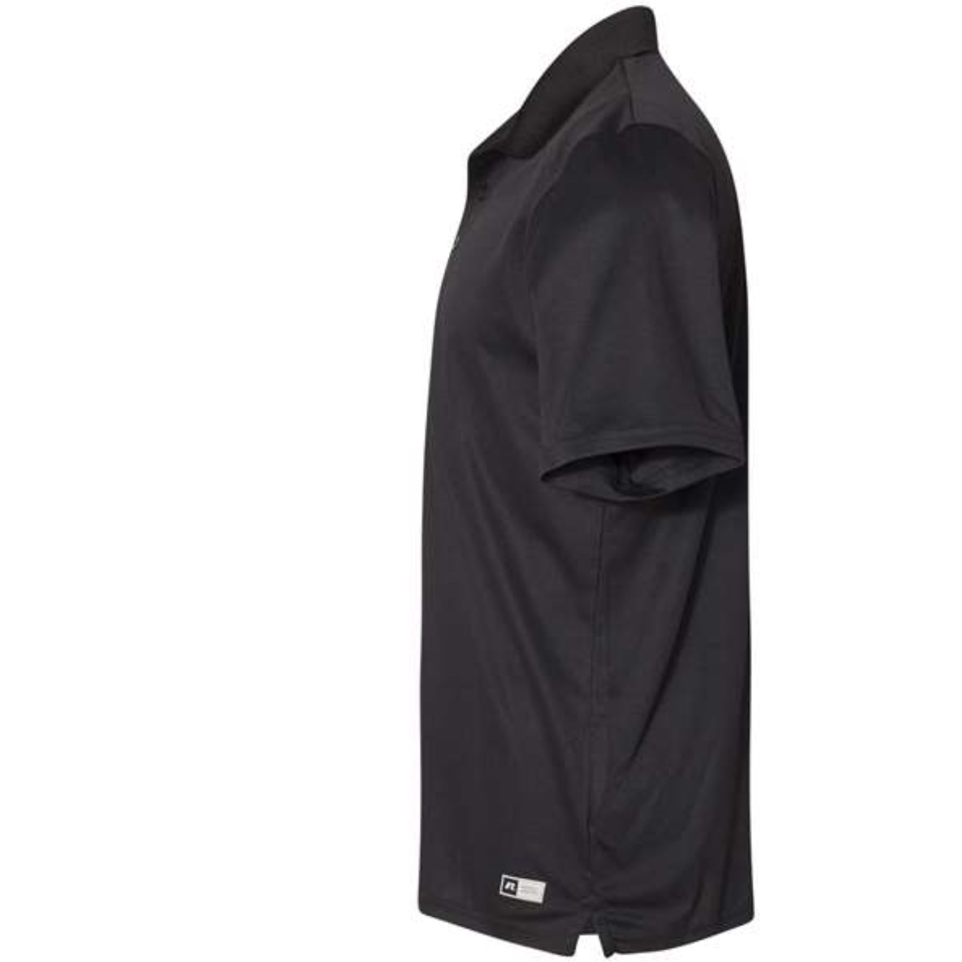 Russell Athletic Essential Short Sleeve Polo - Black, M
