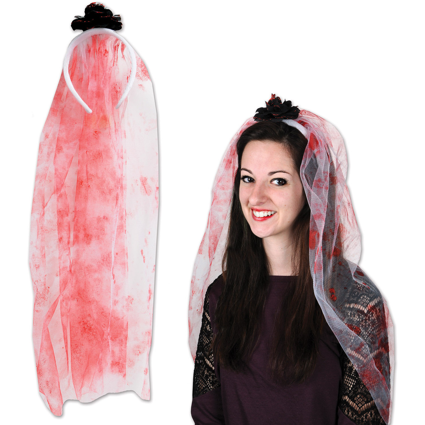 Bloody Veil Headband