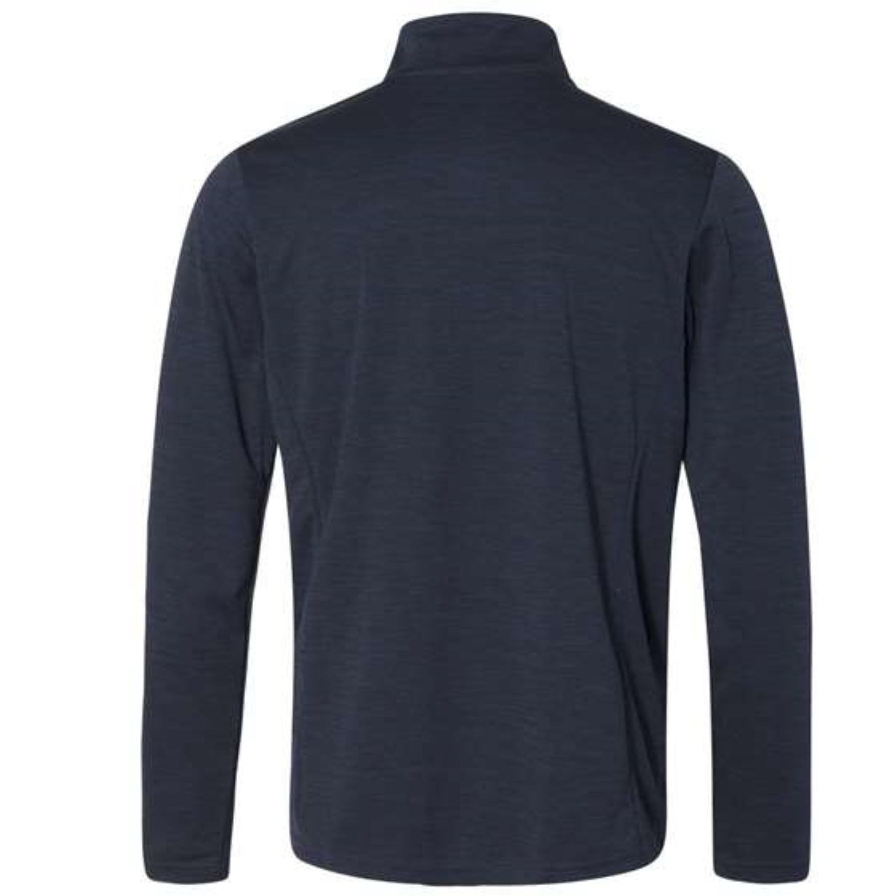 Russell Athletic Striated Quarter-Zip Pullover - Navy, XL