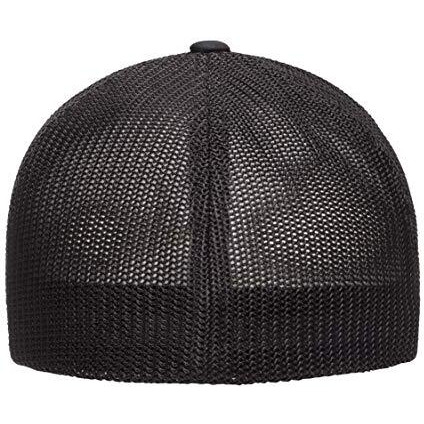 Adult 6-Panel Trucker cap - BLAcK - OS(D0102H7N5SX)