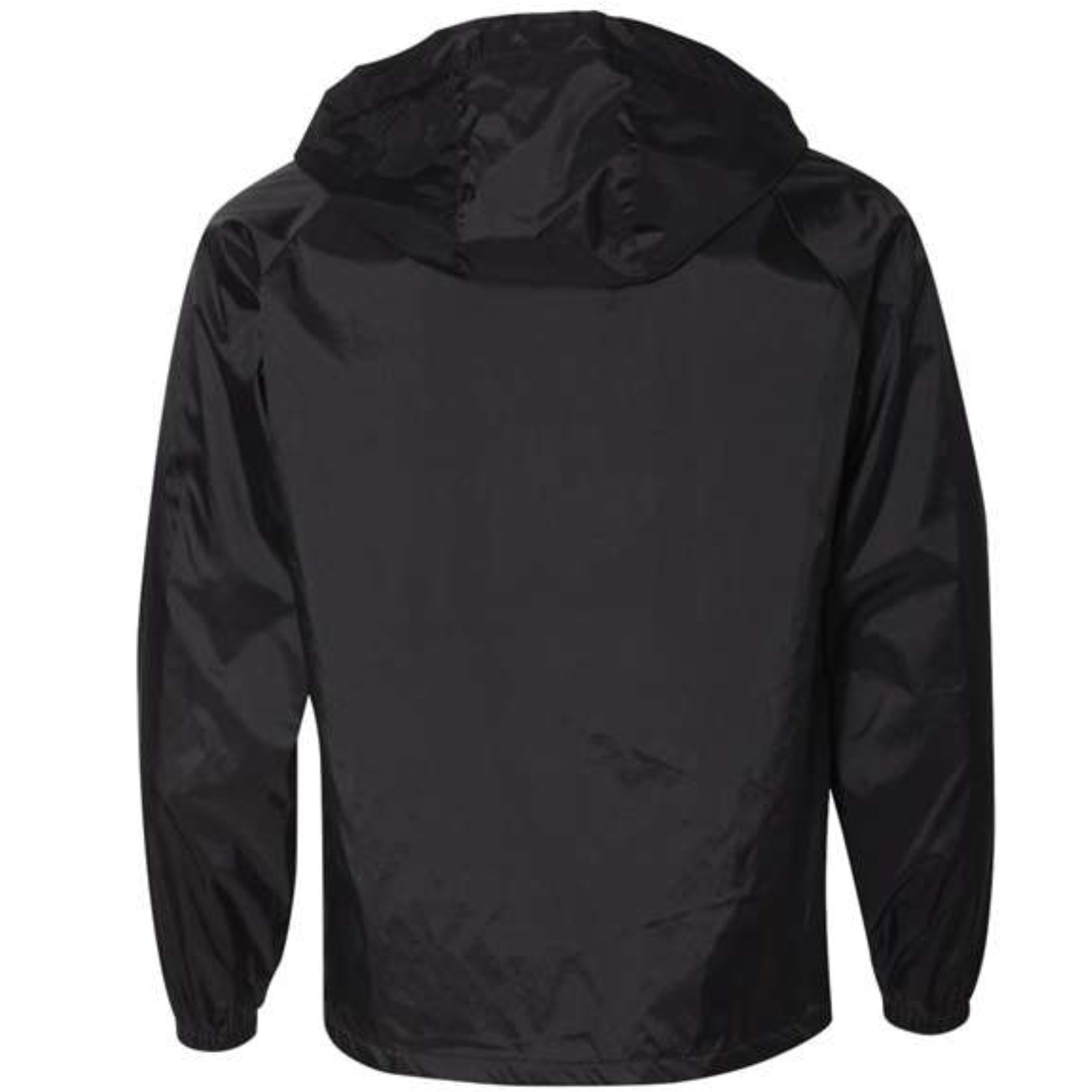 Augusta Sportswear Hooded Coach's Jacket - Black, M