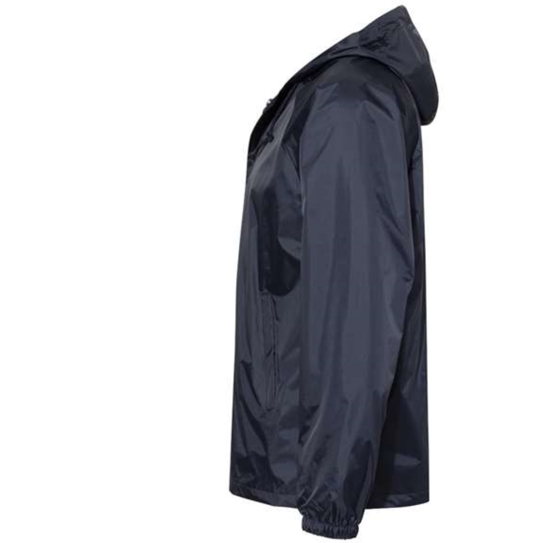 Augusta Sportswear Hooded Coach's Jacket - Navy, L