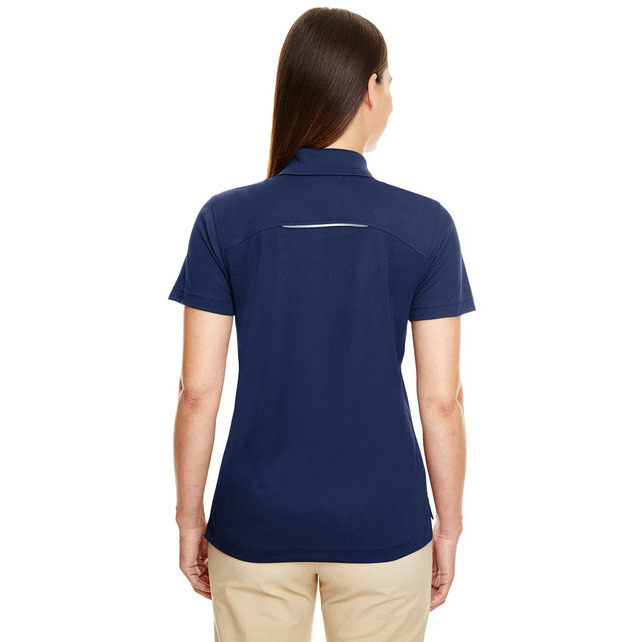 CORE365 78181R Ladies Radiant Performance Piqu Polo with Reflective Piping