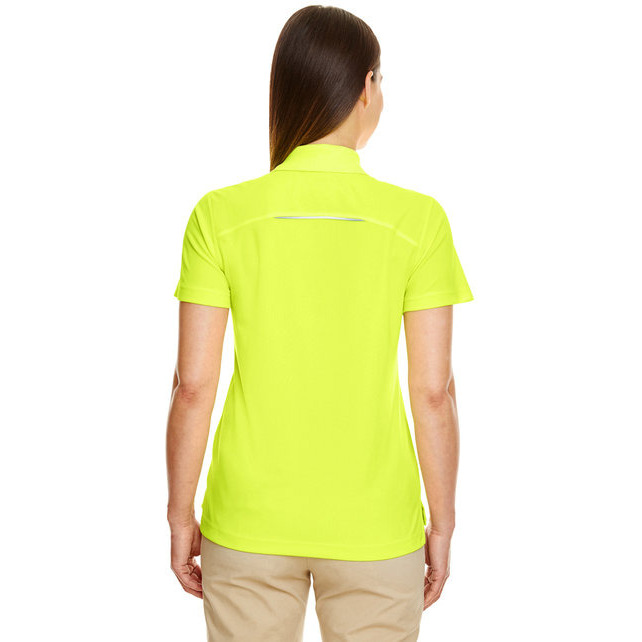 CORE365 78181R Ladies Radiant Performance Piqu Polo with Reflective Piping